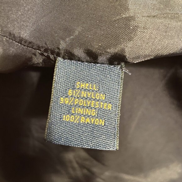 Brooks Brothers Full Zip Jacket Coat Removable Wool Liner XXL Dark Blue - Picture 10 of 11